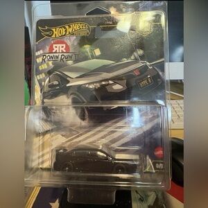 Hot Wheels Car Culture Ronin Run II '07 Honda Civic Type R BLACK CHASE 0/5